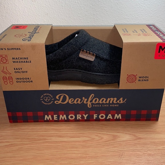 Dearfoams Men’s Slipper - Picture 1 of 4
